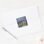 Sticker Carré Peinture nocturne étoilée de Van Gogh (Enveloppe)