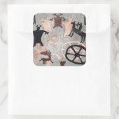 Sticker Carré Peinture rocheuse 1994 (Sac)