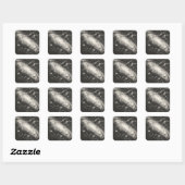 Sticker Carré Peintures pour les Amateurs d'Espace (Feuille)