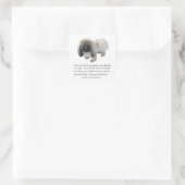 Sticker Carré Pekingese Keepsaké - MALE (Sac)