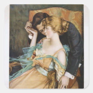 Sticker Carré Pelez-vous amour pour toucher Mary Greene