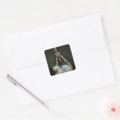 Sticker Carré Pendentif (Enveloppe)