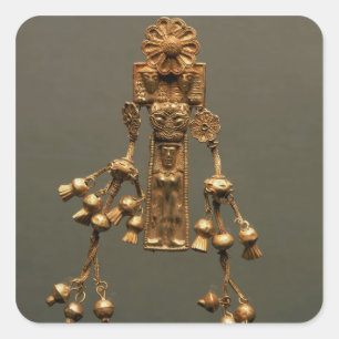 Sticker Carré Pendentif, de la nécropole de Camiros, c.630-620
