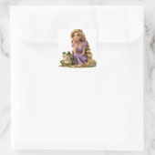 Sticker Carré Penser Rapunzel (Sac)