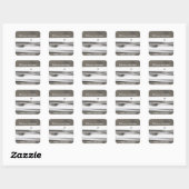 Sticker Carré Pensez optimiste! (Feuille)