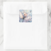 Sticker Carré Peony Of The Dawn (Sac)