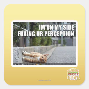 Sticker Carré Perception Ur Fuxing