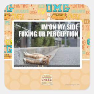 Sticker Carré Perception Ur Fuxing