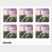 Sticker Carré Perch rock lighthouse (Feuille)