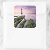 Sticker Carré Perch rock lighthouse (Sac)