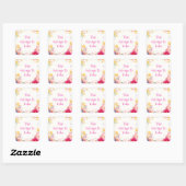 Sticker Carré Personalized labels (Feuille)