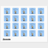 Sticker Carré Personnaliser (Feuille)