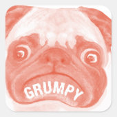 Sticker Carré Personnaliser (Devant)