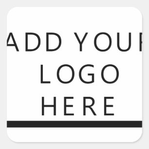 Sticker Carré Personnaliser - Design - Ajouter votre logo
