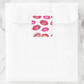 Sticker Carré Personnalité de Red mouths (Sac)