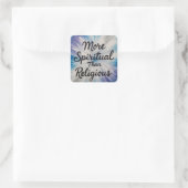 Sticker Carré PersonnePlusSpirituelle (Sac)