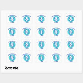 Sticker Carré Perte de génération (Feuille)