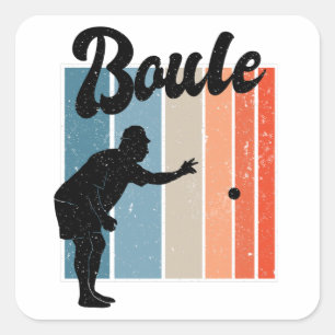 Sticker Carré Petanque