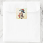 Sticker Carré Peter Rabbit (Benjamin) (Sac)