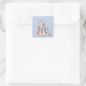 Sticker Carré Peter the Rabbit Flopsy Jemima (Sac)