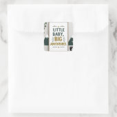 Sticker Carré Petit bébé grand (Sac)