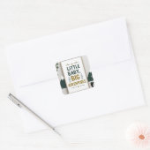 Sticker Carré Petit bébé grand (Enveloppe)