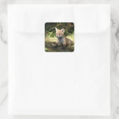 Sticker Carré Petit Cub (Sac)