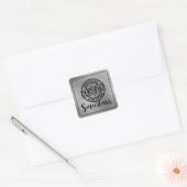 Sticker Carré Petit malin certifié (Enveloppe)