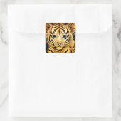 STICKER CARRÉ PETIT TIGER (Sac)