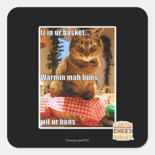 Sticker Carré Petits pains de Warmin heure-milliampère