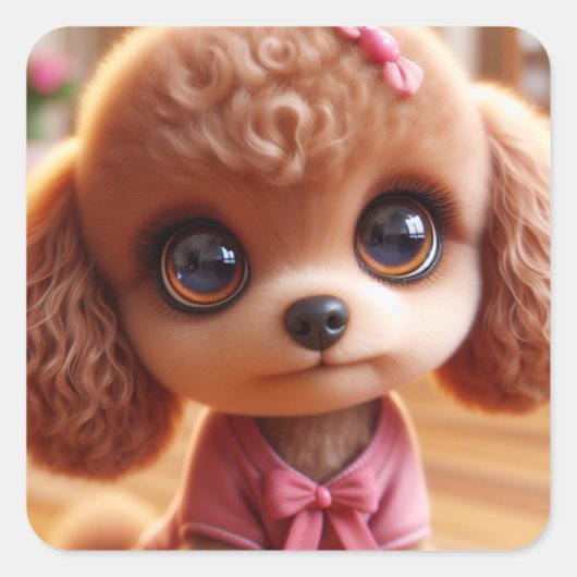 Sticker Carré "Petra" (Devant)