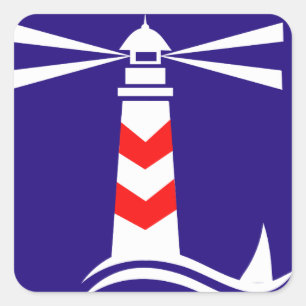 Sticker Carré Phare