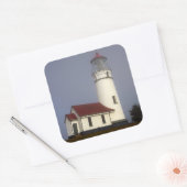 Sticker Carré Phare, Cape Blanco, Cape Blanco State Park (Enveloppe)
