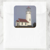 Sticker Carré Phare, Cape Blanco, Cape Blanco State Park (Sac)