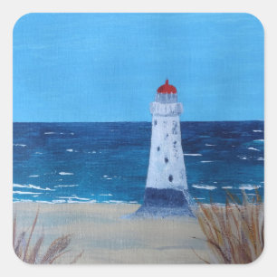 Sticker Carré Phare de Talacre