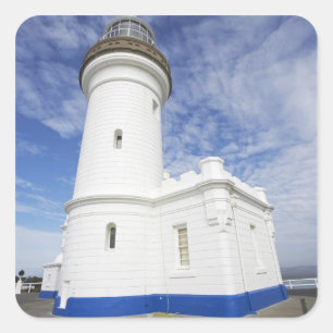 Sticker Carré Phare du cap Byron, cap Byron (l'