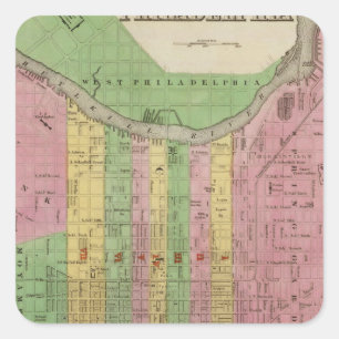Sticker Carré Philadelphie 3