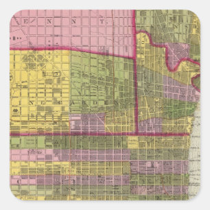 Sticker Carré Philadelphie 7