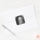 Sticker Carré Philip Dormer Stanhope, gravé par John Simon (Enveloppe)