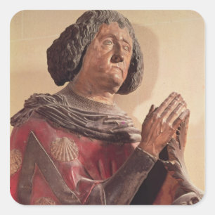 Sticker Carré Philippe de Commynes de sa tombe