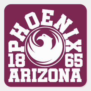 Sticker Carré Phoenix, Arizona