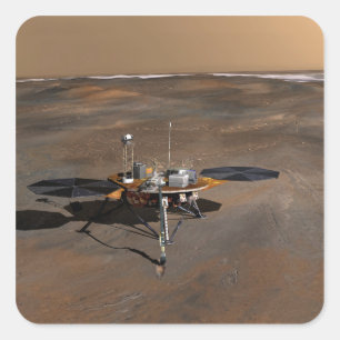 Sticker Carré Phoenix Mars Lander 3