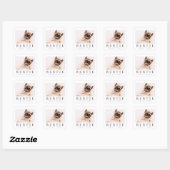 Sticker Carré Photo de Chic Pet Bestie BFF (Feuille)