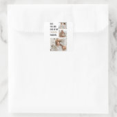 Sticker Carré Photo de collection moderne et cadeau de Fête des  (Sac)