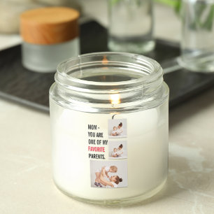 Sticker Carré Photo de collection moderne & Joyeux cadeau de la 