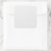Sticker Carré Photo de cuir blanc. (Sac)