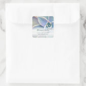 Sticker Carré Photo de la pépinière simple et moderne (Sac)