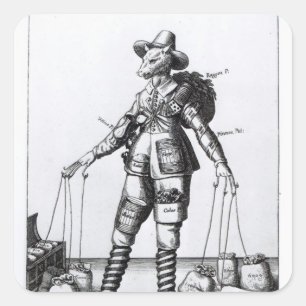 Sticker Carré Photo de Pattenty', c.1641-50