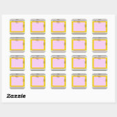 Sticker Carré Photo L (Feuille)