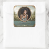 Sticker Carré Photo Memorial (Sac)